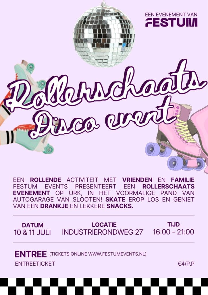 Rollerschaats Disco Event